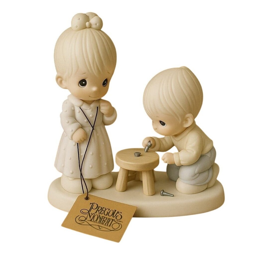 Precious Moments Thumb-Body Loves‎ You 1990 Membership Figurine 521698 Enesco
